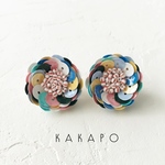 MCS Flower Spangle ear cuff(NO.3458)