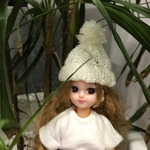 リカちゃんサイズドール用ニット帽