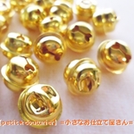 【送料無料】　No.1623　縁起の良い福鈴　１０個セット　ゴールド