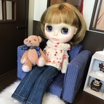 【SALE】ネオブライス用ソファー☆ヴィンテージブルー