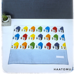 【再販】期間限定〜sale〜  ランチョンマット　　ブロック柄