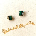 No.7027 送料込♥スクエアピアス