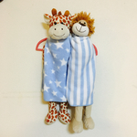 おりこうタオルエプロン♡同色系 ブルー ☆お得セット
