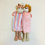 おりこうタオルエプロン♡水玉&ストライプ 柄違い☆お得セット