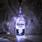 CORONA BOTTLE LAMP (ホワイト LED) ／ (クリアビーズ)
