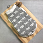 トコトコ♡シロクマ模様タンクトップ　グレー