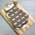 トコトコ♡シロクマ模様タンクトップ　ブラウン