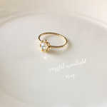  crystal moonlight ring