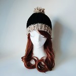 オシャレ♪ニット帽（黒）