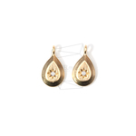 PDT-1269-MG【2個入り】CZティアドロップペンダント,Setting Zirconia Tear Drop 