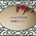 koharu55555様専用購入ぺージ