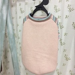 L・袖付きTシャツ 裏毛ピンク