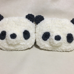 ふわふわパンダさんのティッシュケース🐼