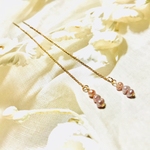 *mini Pearl**天然石*淡水パールのアメリカンピアス  