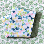 ハンカチ 20×20 カラフルリボン ダブルガーゼタオル 1873
