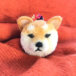 【再再…販】柴犬ぽんぽん チャーム(赤柴) 動物ぽんぽん 犬ぽんぽん