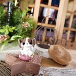 パピヨンのフィギュア♪