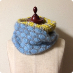 北欧カラーふんわりネックウォーマー