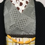 れとろな羽織紐 かぼちゃ餅色