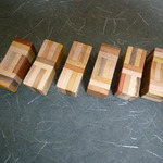nakagawa-607様オーダー品　箸置き　寄木細工　和の心　