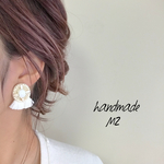 再販22♡短めフリンジピアス♡ホワイト