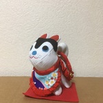 犬張り子 小 正絹古布