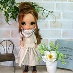No.1109  リネンのツーピース