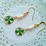 🍀四つ葉のクローバー・ピアス🍀