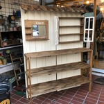 niuさんオーダー分　左右分割タイプミラー付き