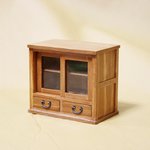 ミニチュア家具(1/12) 箪笥 TypeD (チーク)