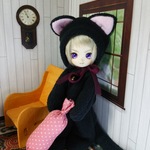 【通販】着ぐるみ・黒ネコ
