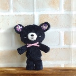 うさぎのぬいぐるみ(黒うさぎ)