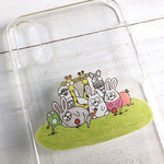 動物  スマホケース  iPhone8 