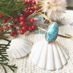 《brass bangle》turquoise bangle❤︎