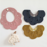 A/W限定✵コーデュロイ刺繍 付け襟スタイ