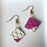 \\SALE//ペーパーイヤリング ダイヤ