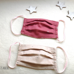 プリーツマスク 星柄2枚セット