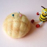 ☆メロンパンのピンクッション☆
