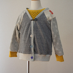 【11様オーダー品】【110】パッチカーディガン