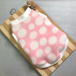 シャボン玉ドット♡フリースタンクトップ　ピンク