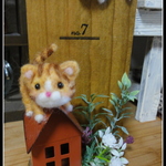 ＊ねこちゃん　ブックエンド　置物＊