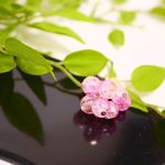 さくら南天　ストラップ　縁起物　新年にいかがですか？