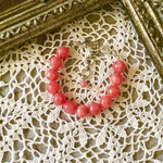 大特価★53000円→28000円★宝石質☆インカローズのブレスレット☆11.5ミリ玉