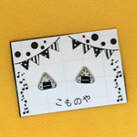 [サイズリニューアル] おにぎり ピアス