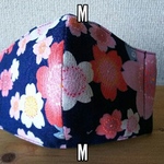 【値下げ】《Mサイズ》ハンドメイド 立体 布マスク