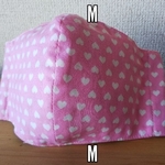 【値下げ】《Mサイズ》ハンドメイド 立体 布マスク