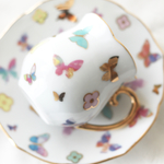 バタフライティーカップ♡
