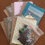eskmnaさま　ご注文品　エンボスカード＆ダイカットセット