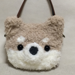 柴犬ちゃんのミニポーチ持ち手付き🌟