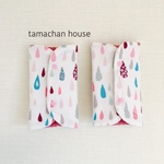 ふわふわよだれカバー＊＊RAIN STORY drop